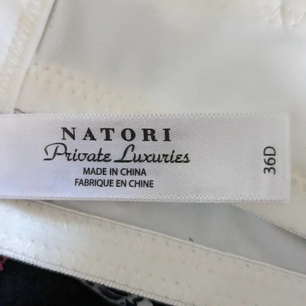 Natori Private Luxuries White Bra Top